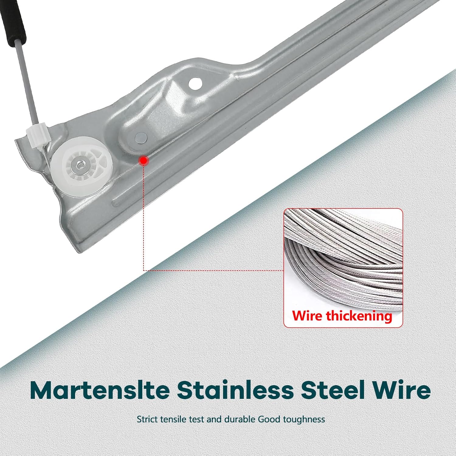 FINDAUTO 751-777 Front Right Passenger Side Power Window Regulator with Motor Assembly Compatible for 2014-2018 for Chevrolet for Cheyenne,2014-2018 for Chevrolet for Silverado 1500