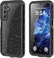 Lunivop Capa Compatível com Samsung Galaxy A16 de 2024 à Prova D'água e Poeira IP68 à Prova de Choque Militar 360 Transparente e Leve