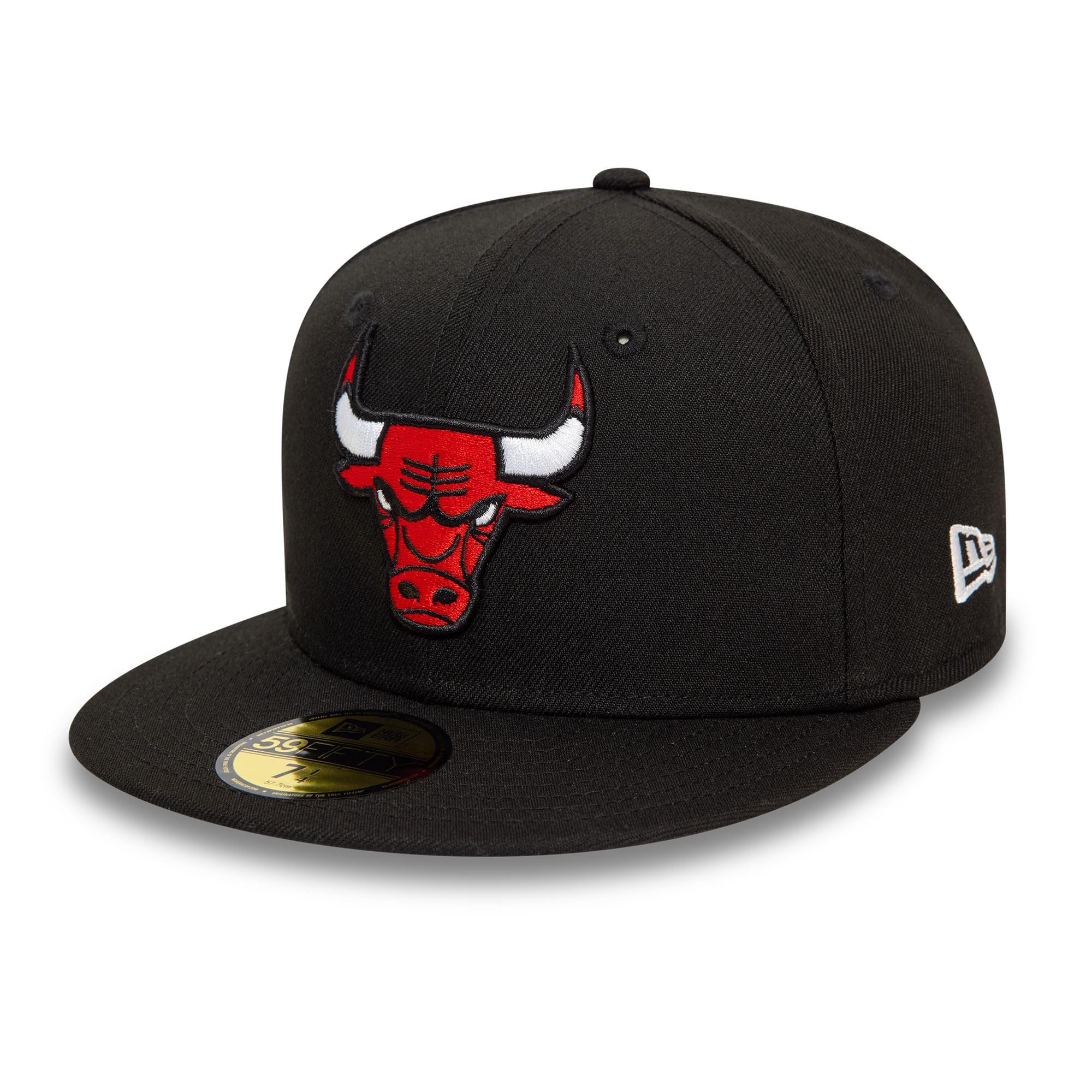 New Era Chicago Bulls NBA Essential Schwarz 59Fifty Basecap
