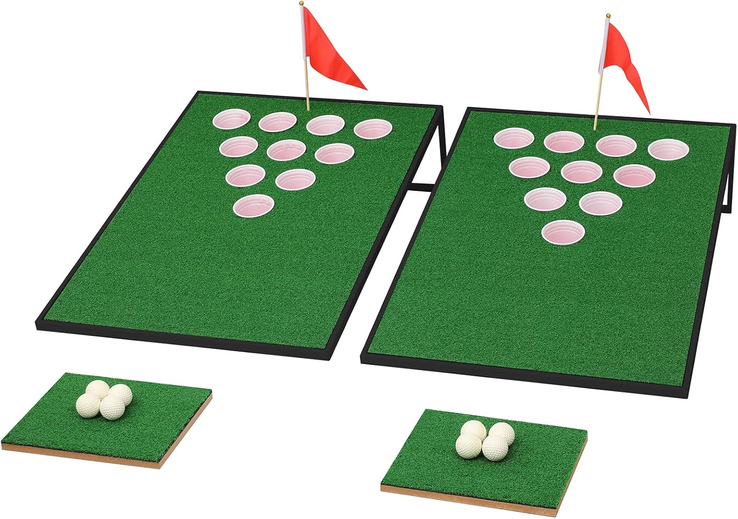 UDIY Golf Chipping Boards, Backyard Cornhole Golf Game Set