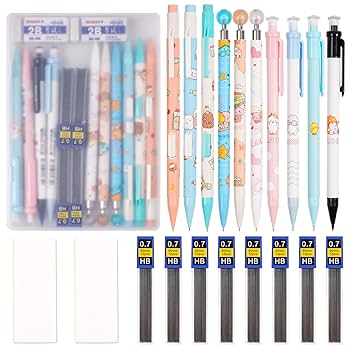 ペンケースとシャープペンシルセット Amazon.co.jp: Four Candies シャーペンとペンケースセット