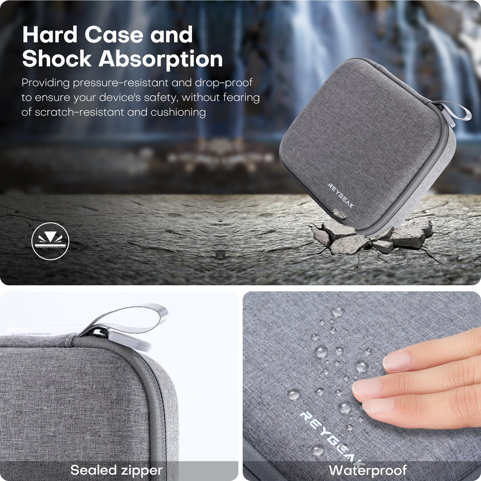 REYGEAK Dla DJI Neo 2 Carriage Case, Kompaktowa Przenośna Torba Do DJI Neo 2 Akcesoria Drone