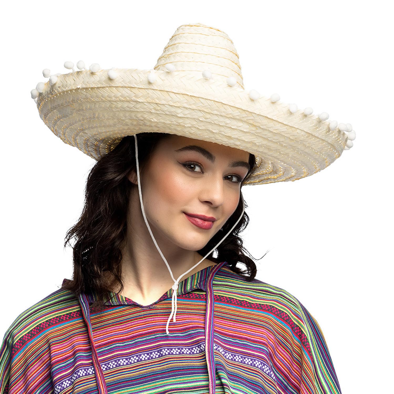 Boland - Sombrero para adultos, juego de 8 unidades, sombrero mexicano para disfraces, carnaval, fiestas temáticas, tocados