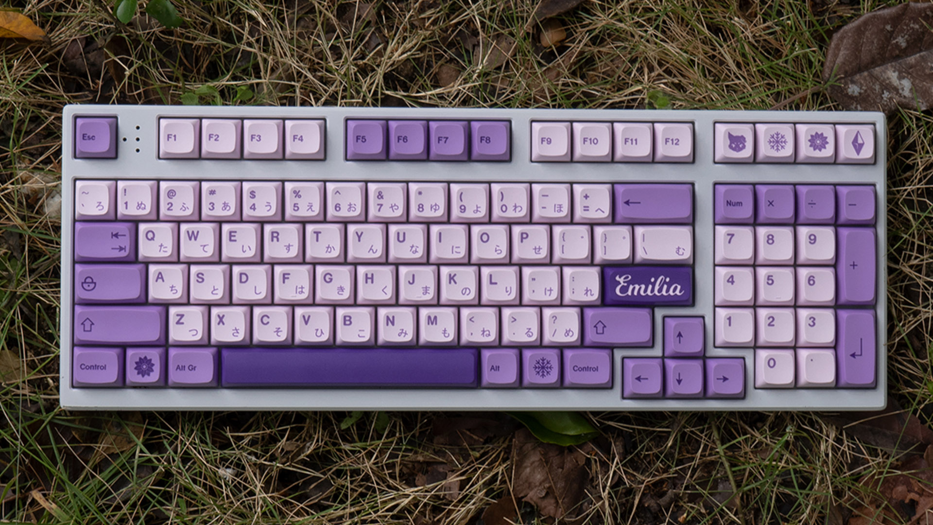 HiUM l keycaps パープルエッジ XDA HiUM l keycaps パープルエッジ