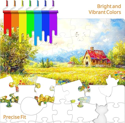 Miniatura 6 de 6 paquetes de rompecabezas de piezas grandes para personas mayores, rompecabezas de demencia de 35 piezas para adultos mayores, juegos cognitivos de