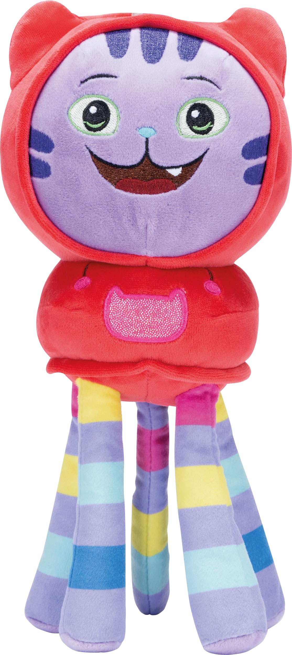 Schmidt Spiele 42789 Gabbys Dollhouse-Peluche a Forma di Erba gatta, 28 cm