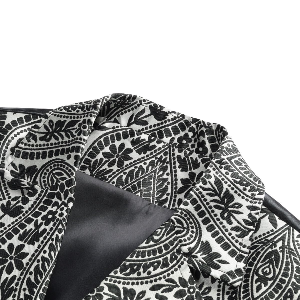 Allthemen Gilet de Costume Homme Gothique Steampunk Veston Formel Paisley pour Fête de Mariage