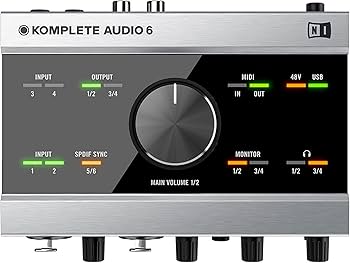 【動作品】Native Instruments KOMPLETE AUDIO 6 Amazon.com: Native Instruments Komplete Audio 6 USB Audio