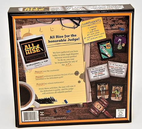 Miniatura 3 de Juego de mesa All Rise - El ridículo juego de narración de historias y debate en la sala de audiencias!