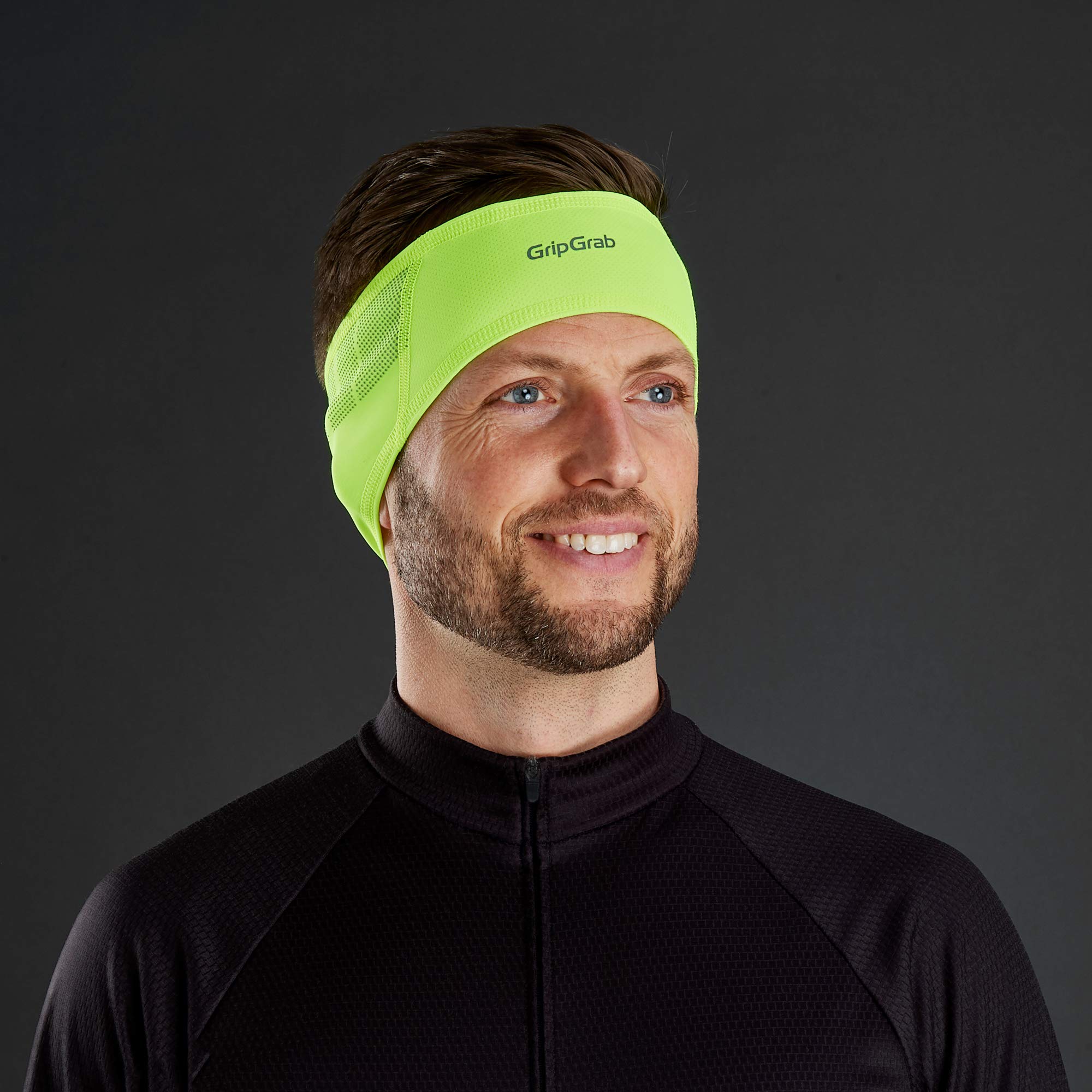GripGrab Windproof Lightweight Thermal Headband Under Helmet Cycling Running Bicycle Hat Forehead Ear Warmer Headwear, Copricapo da Ciclismo Unisex Adulto