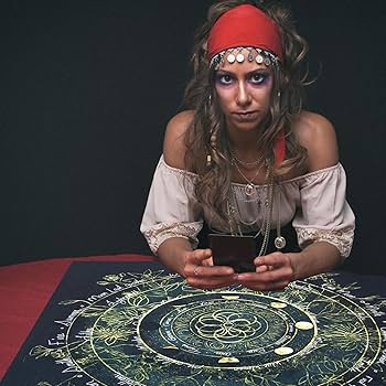 【現物限り⭐︎B品】海外製ロココ調ベルベット✖️タッセルタロット用テーブルクロス Amazon.co.jp: タロットクロス 占い マット 占いテーブルクロス