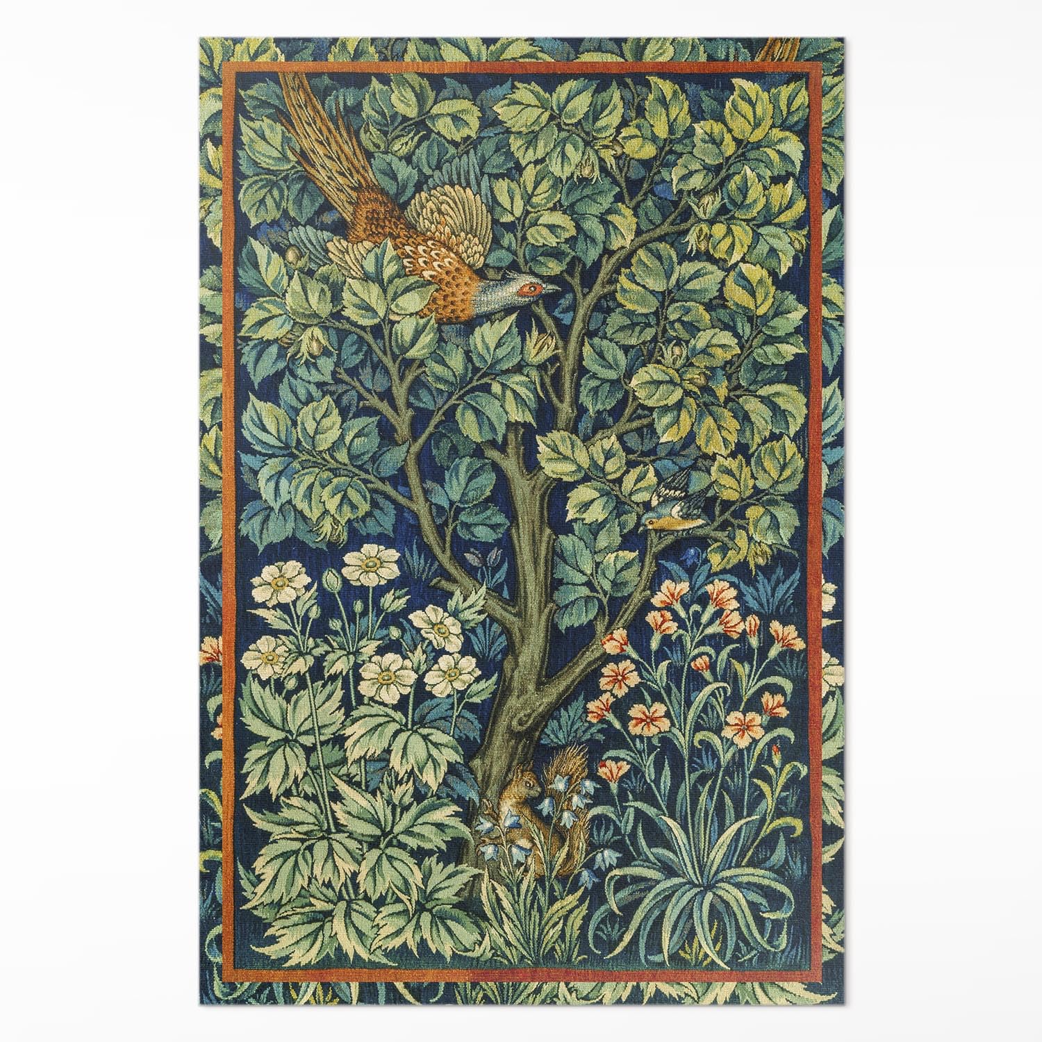 Tapis de salon Floorart 140x210 cm pour une décoration de maison style William Morris