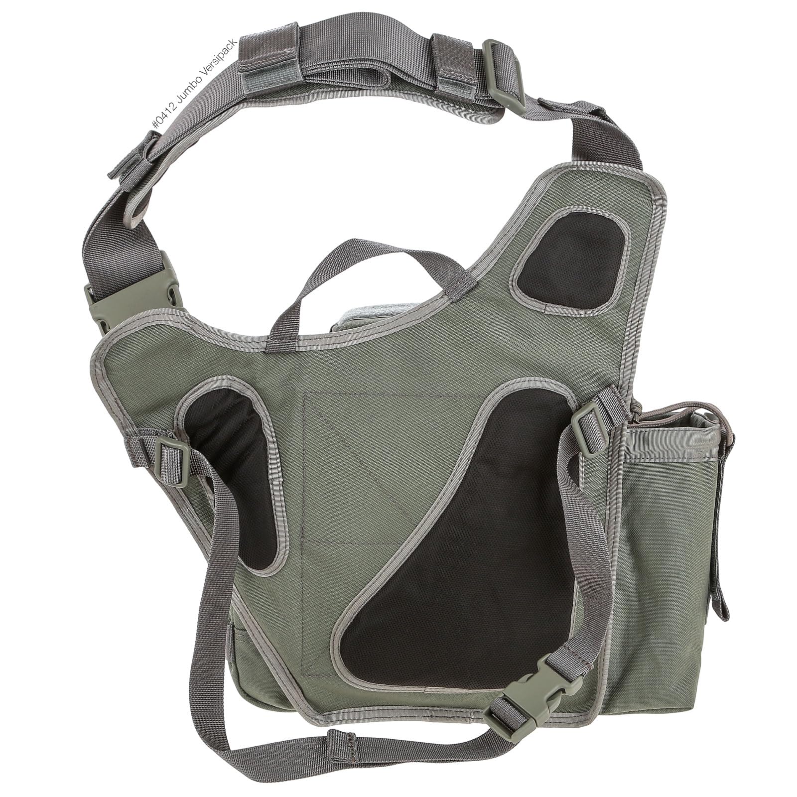 Maxpedition Jumbo Versipack Torba na ramię - Liście Zielone, 3,5 l, Zielone liście, Rozmiar Uniwersalny