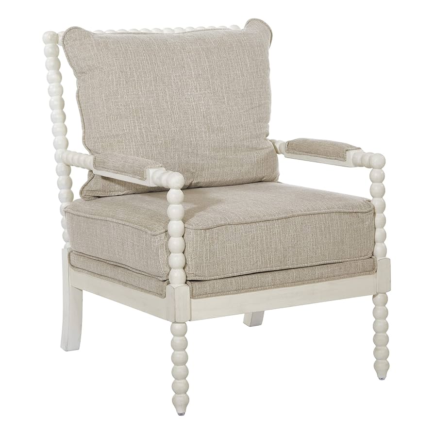 つぶあん Amazon.com: OSP Home Furnishings Kaylee Spindle Accent Chair