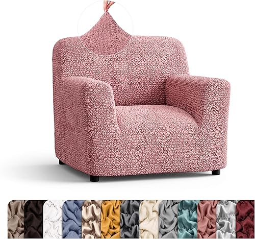 Miniatura 23 de PAULATO BY GA.I.CO. Funda elástica para sofá - Cubierta elástica para sofá - Elegante cubierta para cojines de sofá - Funda de tela de poliéster