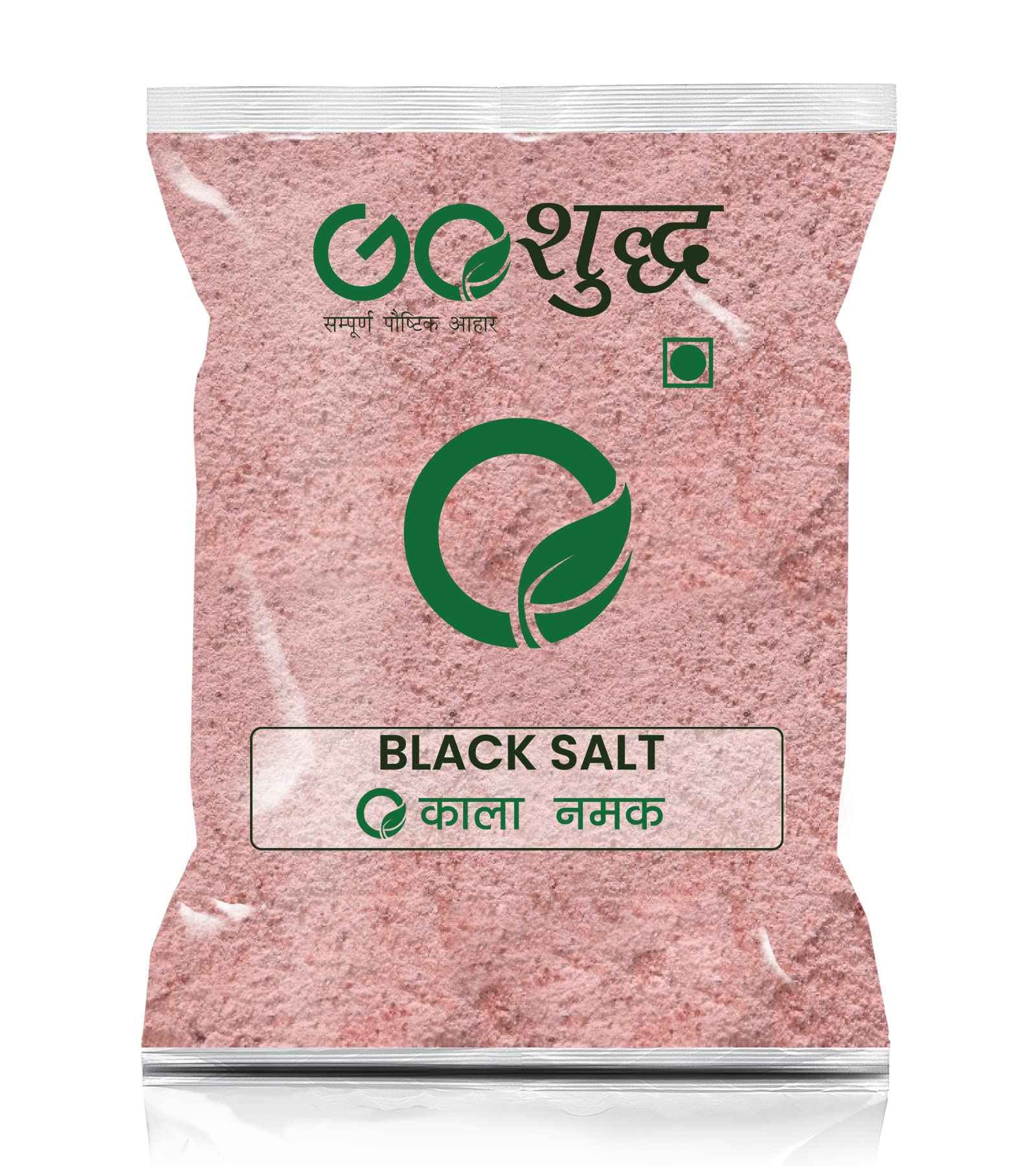 Goshudh Black Salt (Kala Namak) (500gm, Black Salt (Kala Namak))