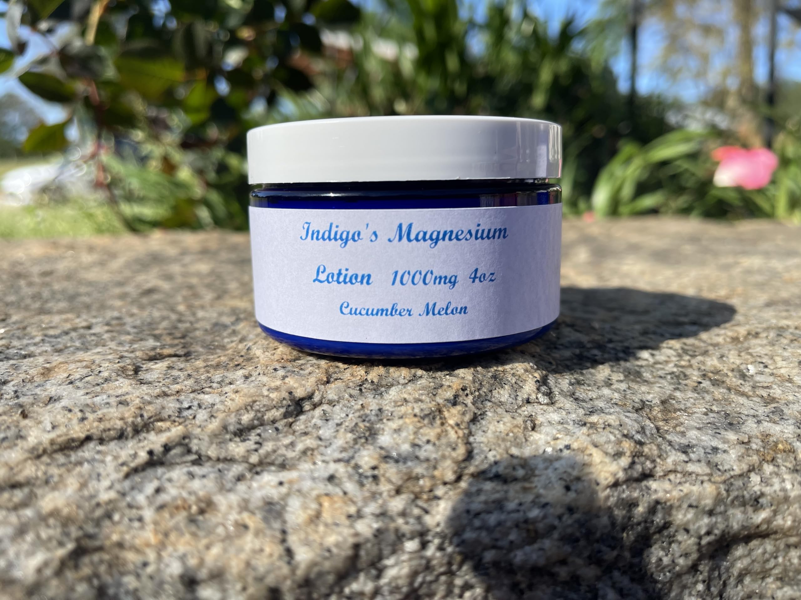 Indigo's Magnesium Lotion 1000mg Per Teaspoon (Cucumber Melon, 4oz)