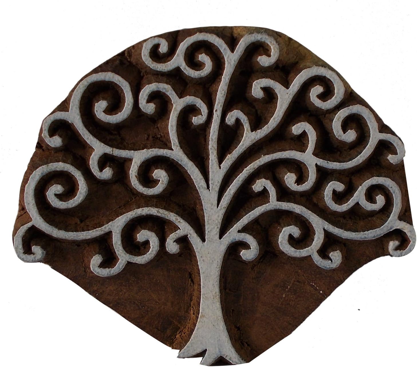 CraftyArtTree Wooden Textile Printing Block Art Clay Potter Craft Henna Tattoo Scrapbook Stamps