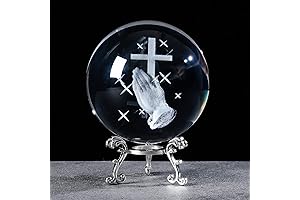 Ornalrist Prayer Glass Cross