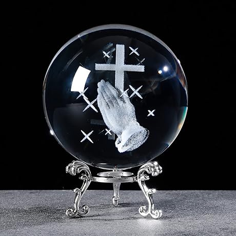 Ornalrist Prayer Glass Cross