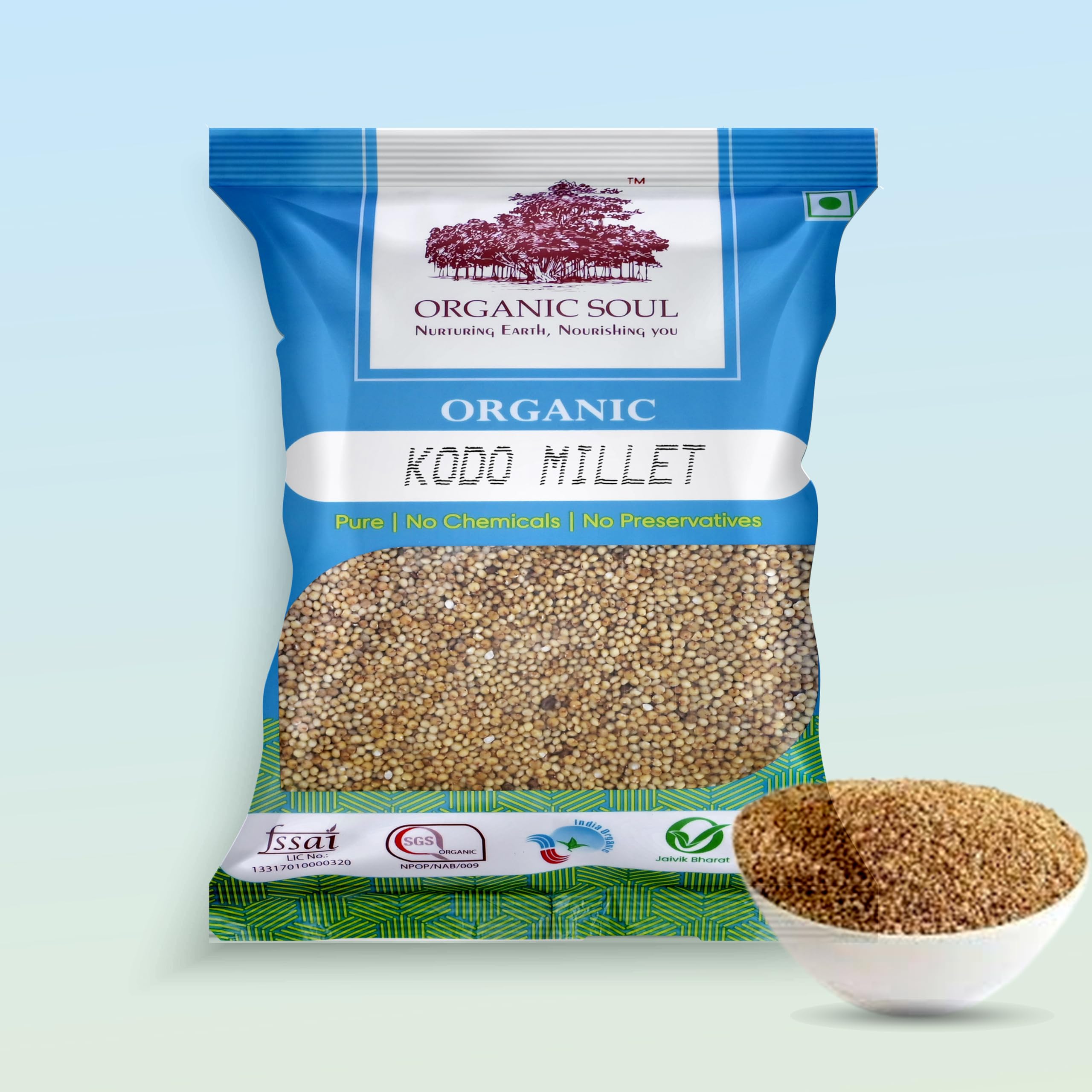 Organic soul - Kodo Millet Grains Organic 450 gm, Foxtail, Kodo, Little, Varagu, Arikelu, Nutrient Powerhouse, High Protein (B0BBRSTXRP) Amazon Price History, Amazon Price Tracker