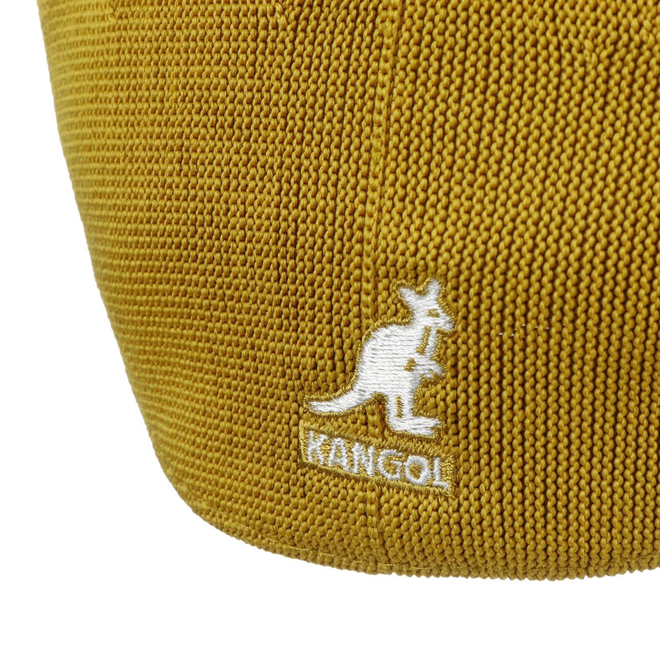 Kangol Tropic 504 płaska czapka damska / męska czapka letnia z daszkiem, całoroczna wiosna jesień zima - M (56-57 cm) żółta