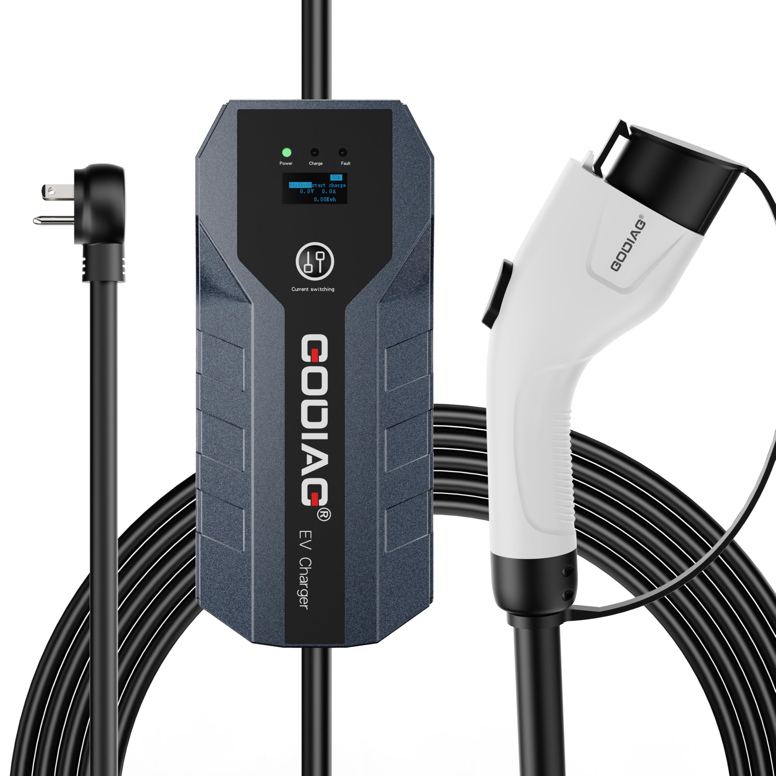 Amazon.co.jp: EV充電器レベル2、32Amp 240V NEMA 14-50プラグ