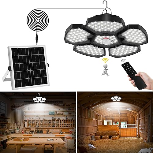 Miniatura 9 de T-SUN Luces solares al aire libre, luces colgantes solares LED 5000K4000K3000K