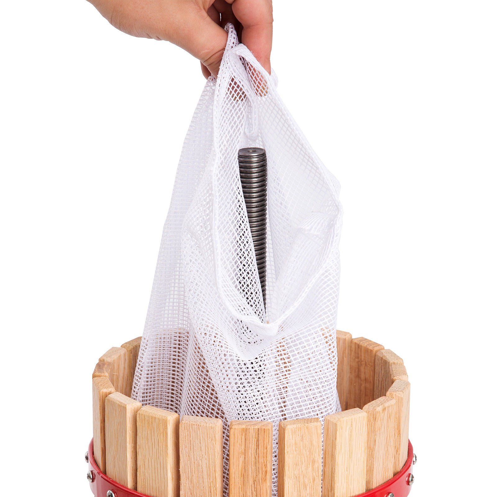 6L-FP - Exprimidor mecánico de frutas y cítricos en madera de roble