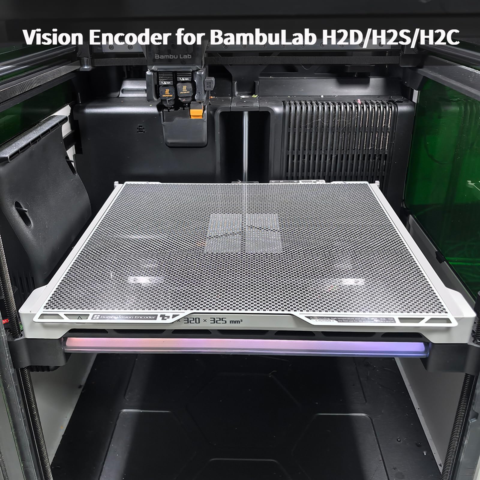 Amazon.co.jp: BambuLab H2D/H2S/H2C用ビジョンエンコーダー:355X346