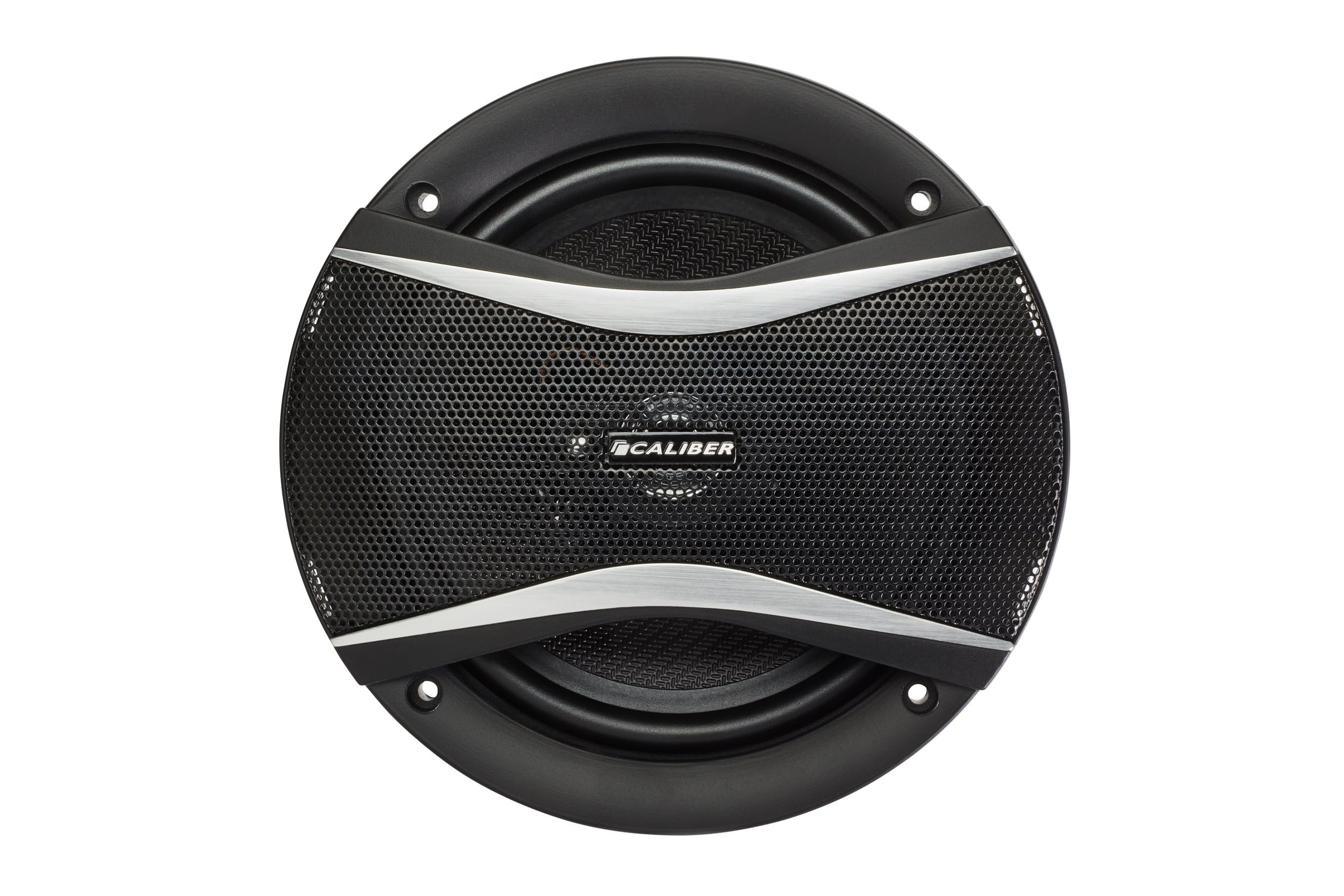 Caliber Haut Parleur Voiture - 2X Enceinte Voiture 120W - Matériel de Montage Inclus - Noir - 6,5 Pouces