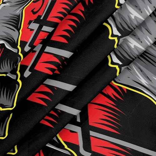 Miniatura 4 de Mantel redondo de Halloween, impermeable, resistente a derrames y arrugas, lavable, reutilizable, espantapájaros, fantasma, borde elástico, de