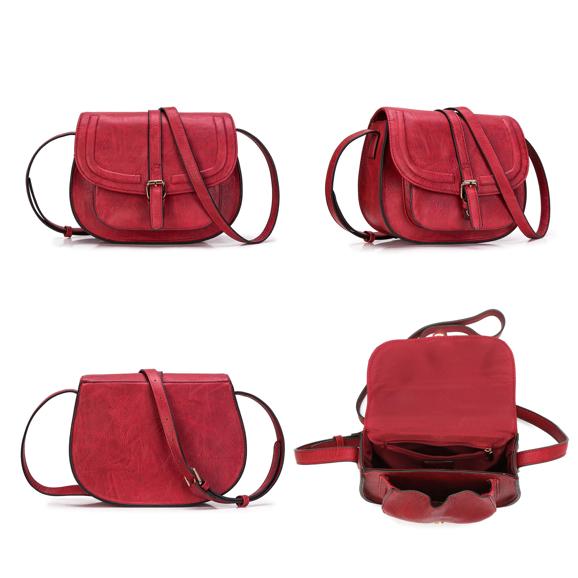AFKOMST Borse a tracolla Donna PU Pelle borsa messenger donna Sera Pochette Viaggio Sacchetto Borsello Borsa a mano Borsa per donna