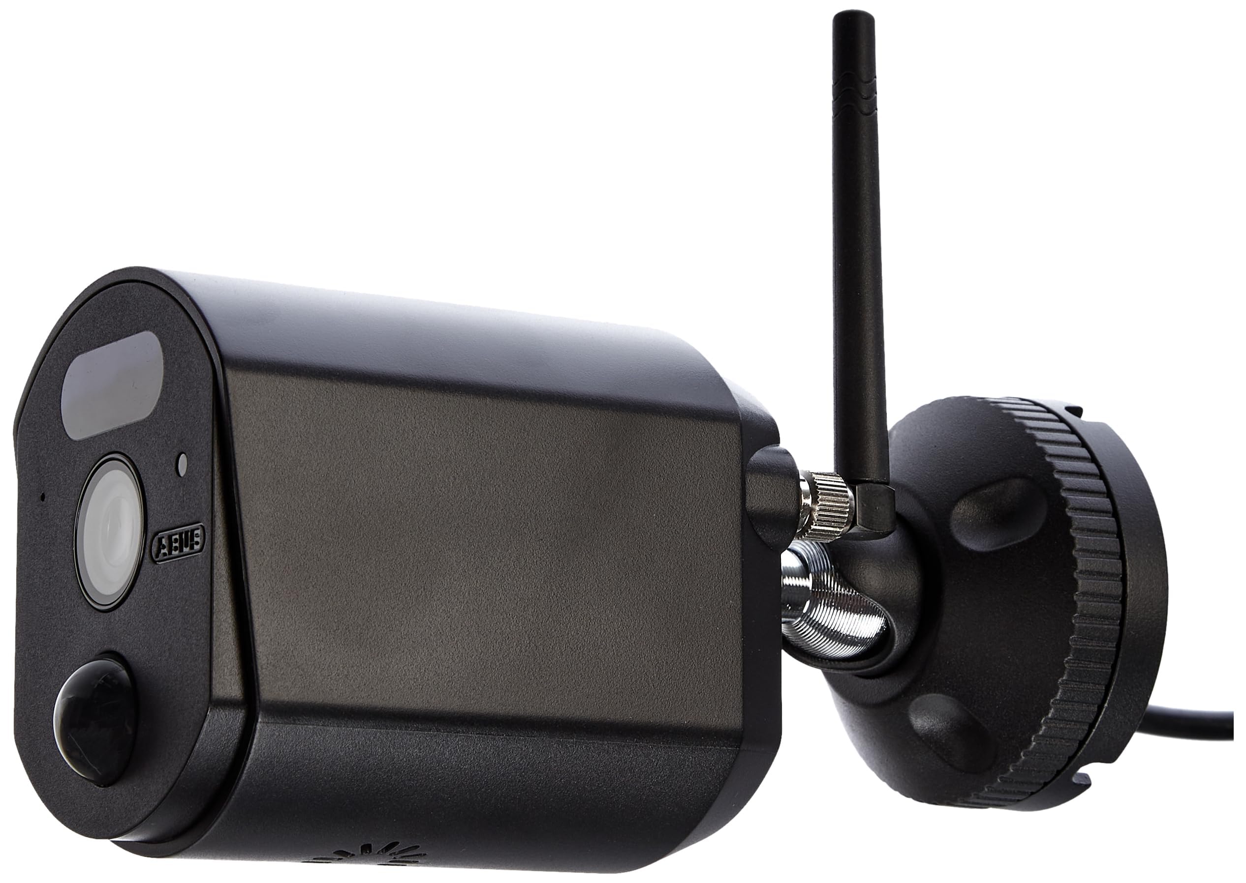 Abus Black Easylook Basicset Additional Camera Ppdf17520 - Surveillance Camera With Easy Handling; Clever Motion Detection, Intercom Function, Night Vision, Privacy Masking And Much More