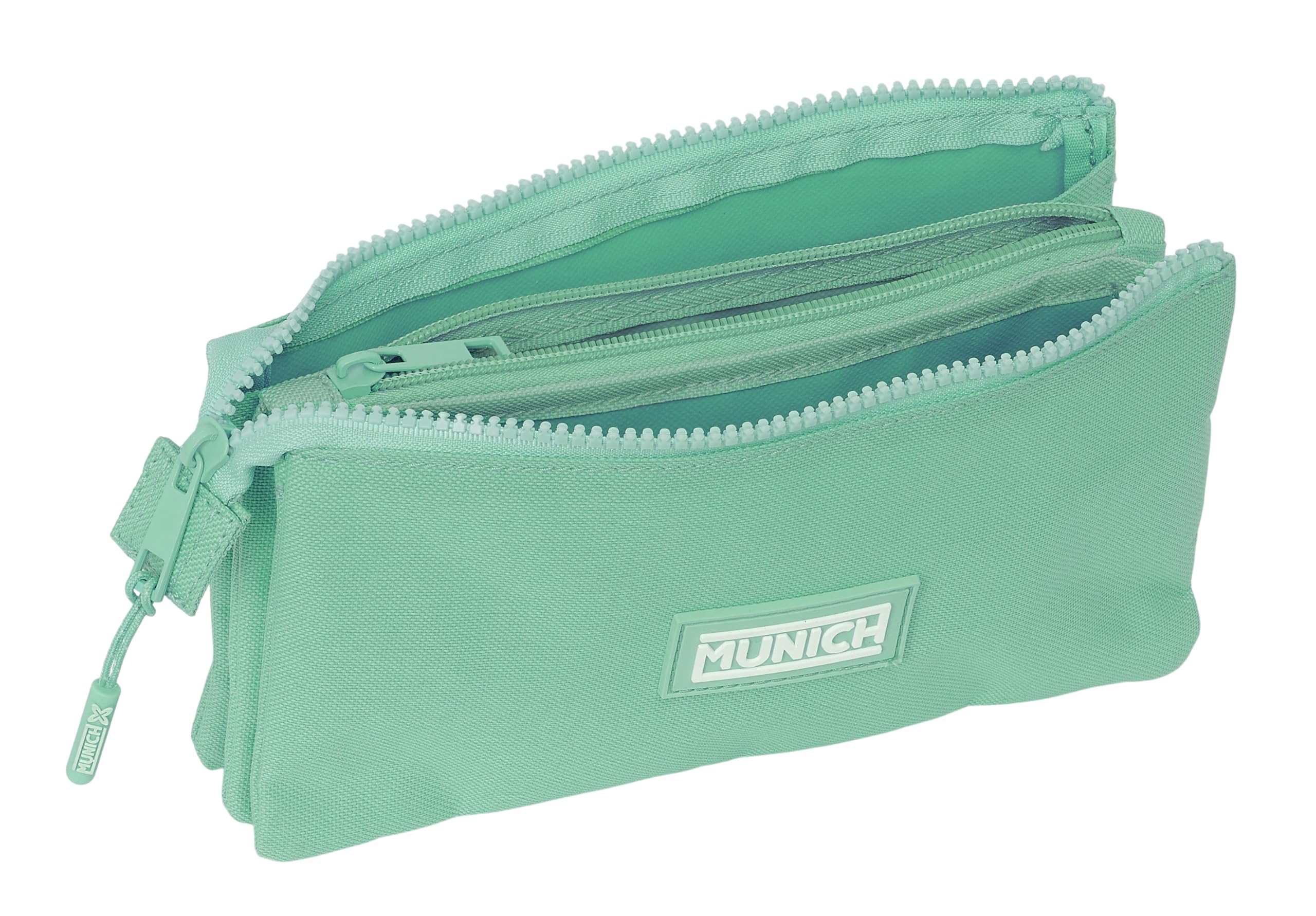 Safta Munich Basic, Triple Pencil Case, Children's Pencil Case, Ideal for School Children Comfortable and Versatile - Image 3