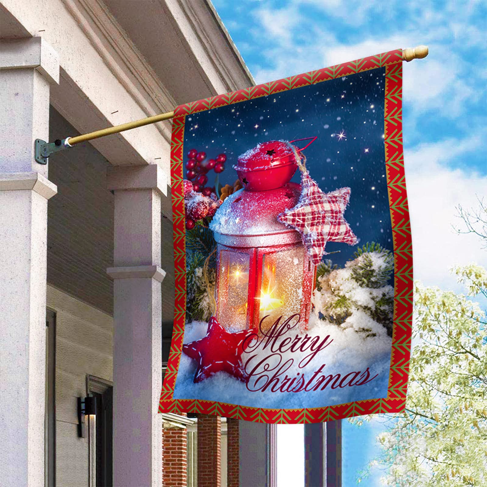 Naanle Drapeau De Jardin Double Face En Polyester 30,5 X 45,7 Cm, Drapeau Décoratif Pour Fête, Cour, Décoration D'intérieur