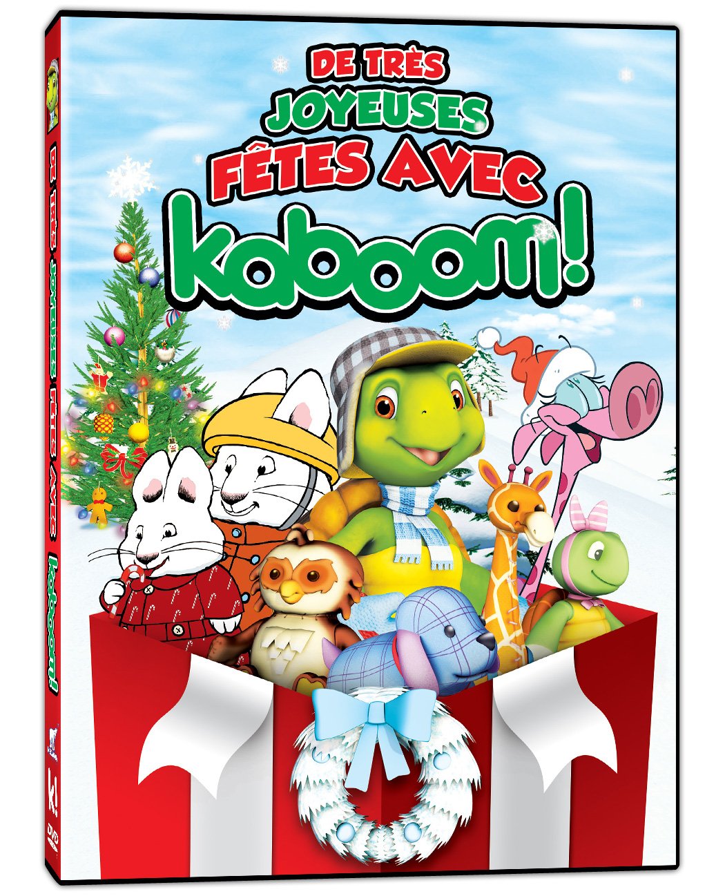 De très joyeuses fêtes avec kaboom! (Bilingual) [DVD]