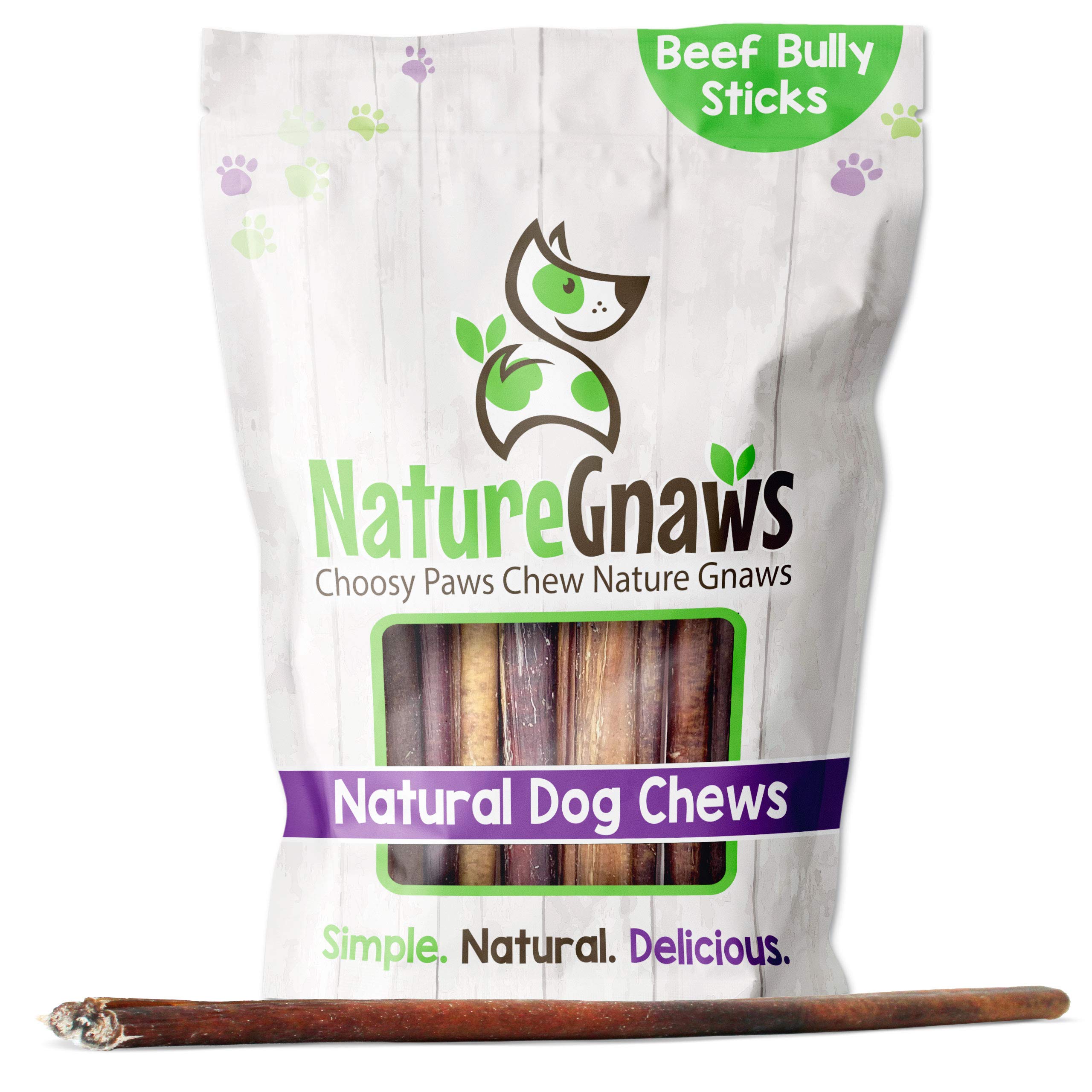 Buy Nature Gnaws Bully Sticks for Small Dogs Premium Natural Beef s