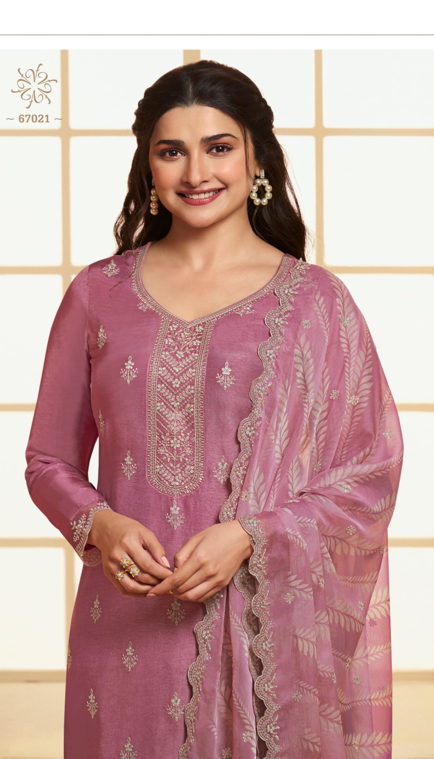 Damen Wear Pakistani Designer Shalwar Kameez Anzüge indisches Palazzo Hosenkleid, Auswahl-1, Einheitsgröße