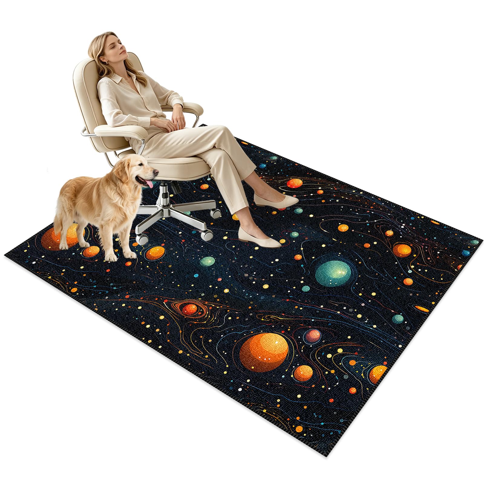 Alfombrilla Protectora para Sillas de Oficina 160x170cm