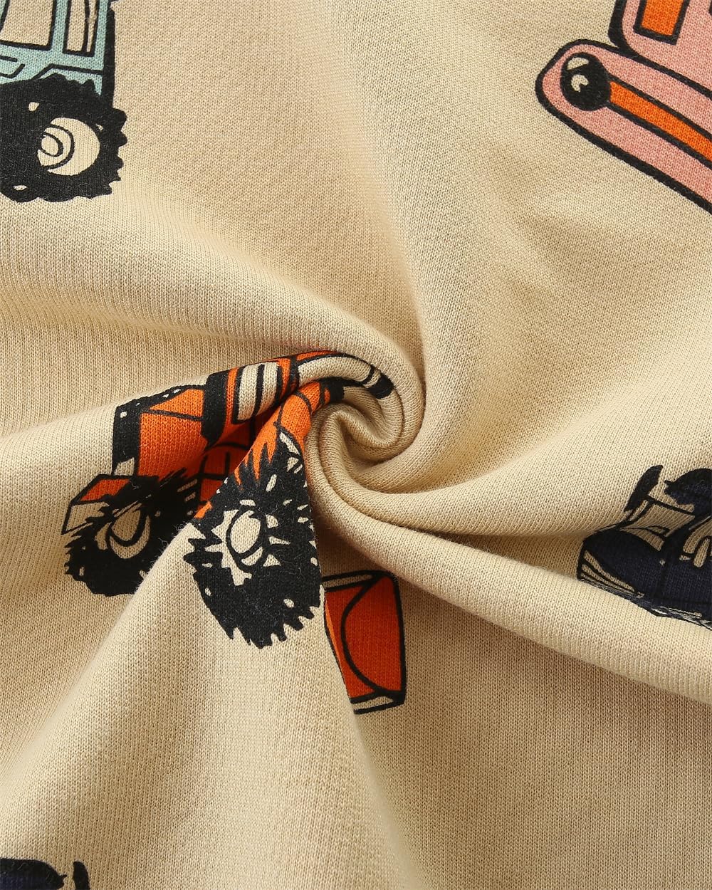 LitBud Boys Sweatshirts for Toddler Clothes Crewneck Pullover Girl Cotton Top Long Sleeve Jumper T Shirt Fall Kids 1-7 Years