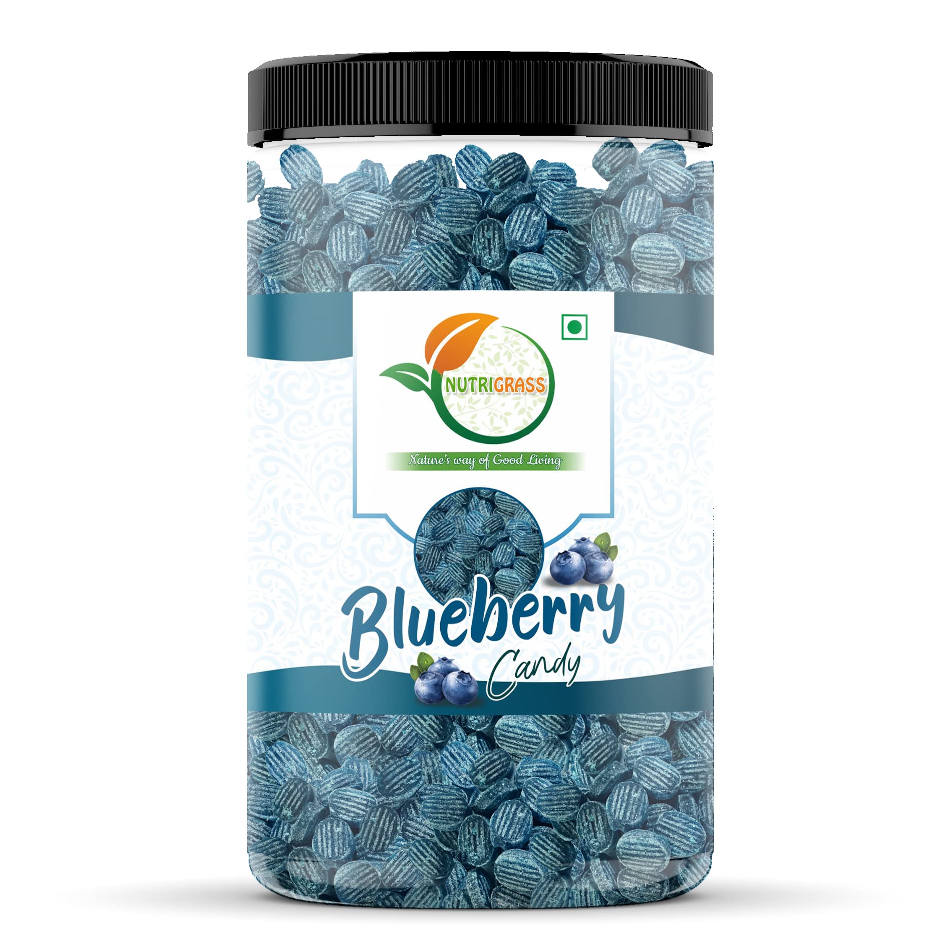 NUTRIGRASS Blueberry Candy , Jar Pack Khatti Meethi 800g (B0B9C39B2V) Amazon Price History, Amazon Price Tracker
