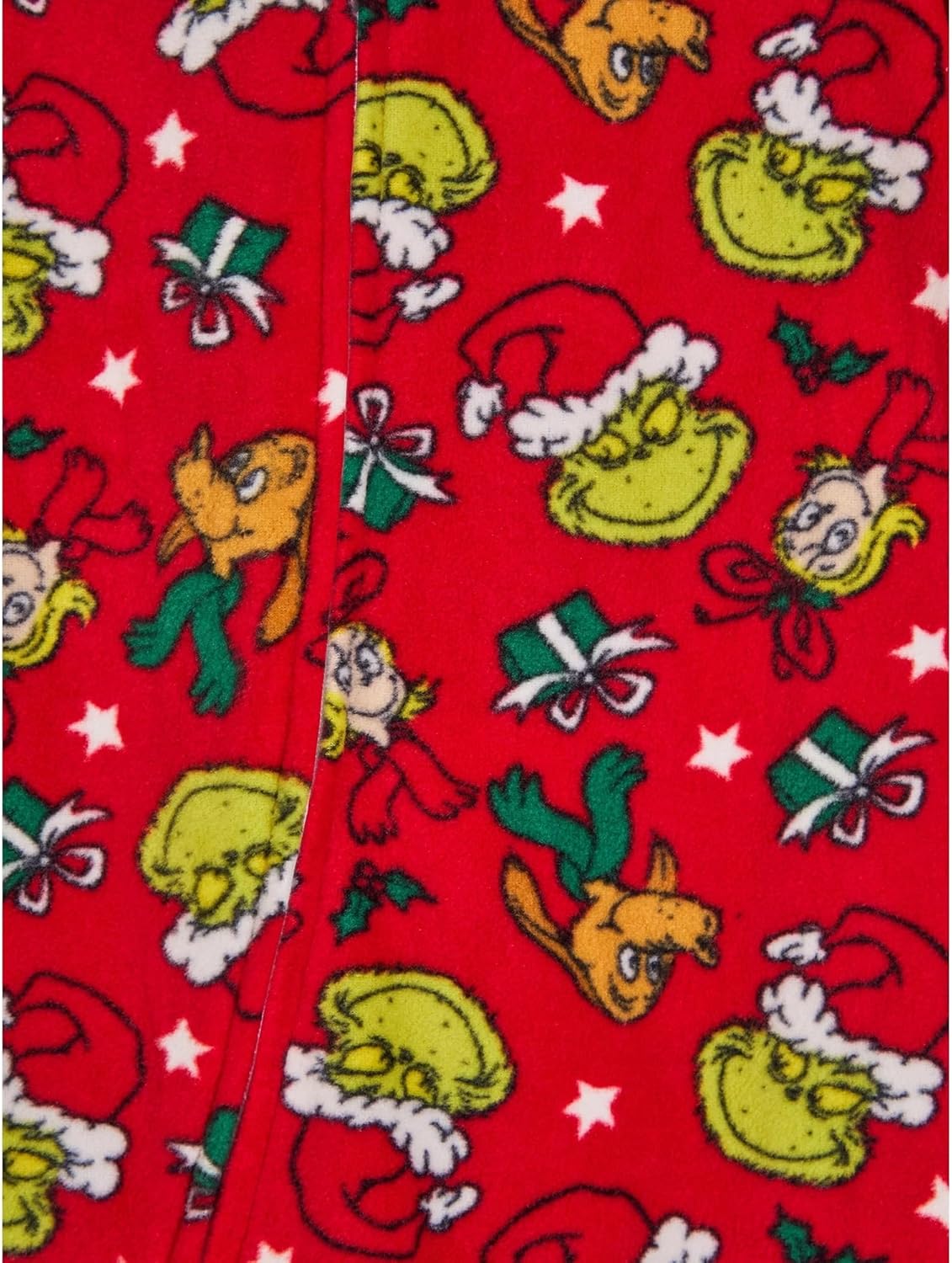 Grinch Who Stole Christmas Toddler Christmas Character One-Piece Footed Blanket Sleeper, Sizes 12M-5T - Image 2