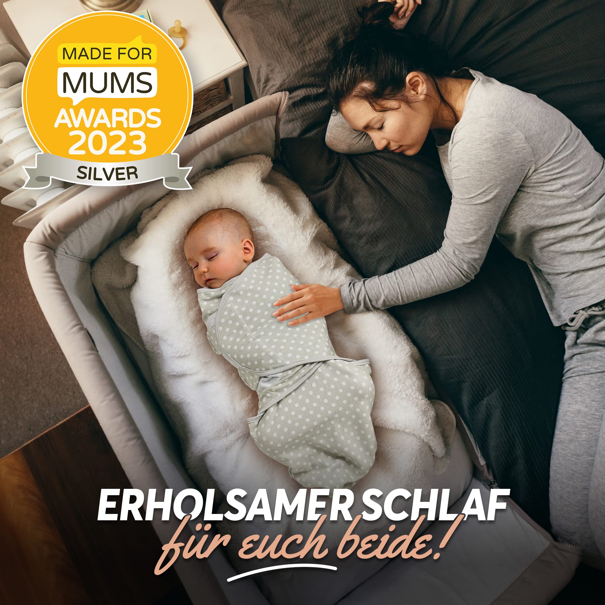 Juicy Bumbles Pucksack Baby 0-3 Monate - 3er Set Pucktuch 0-3 Monate - Babydecke Baumwolle 100% - Unerlässliche Baby Erstausstattung als Baby Decke Neugeborenen Mädchen und Jungen