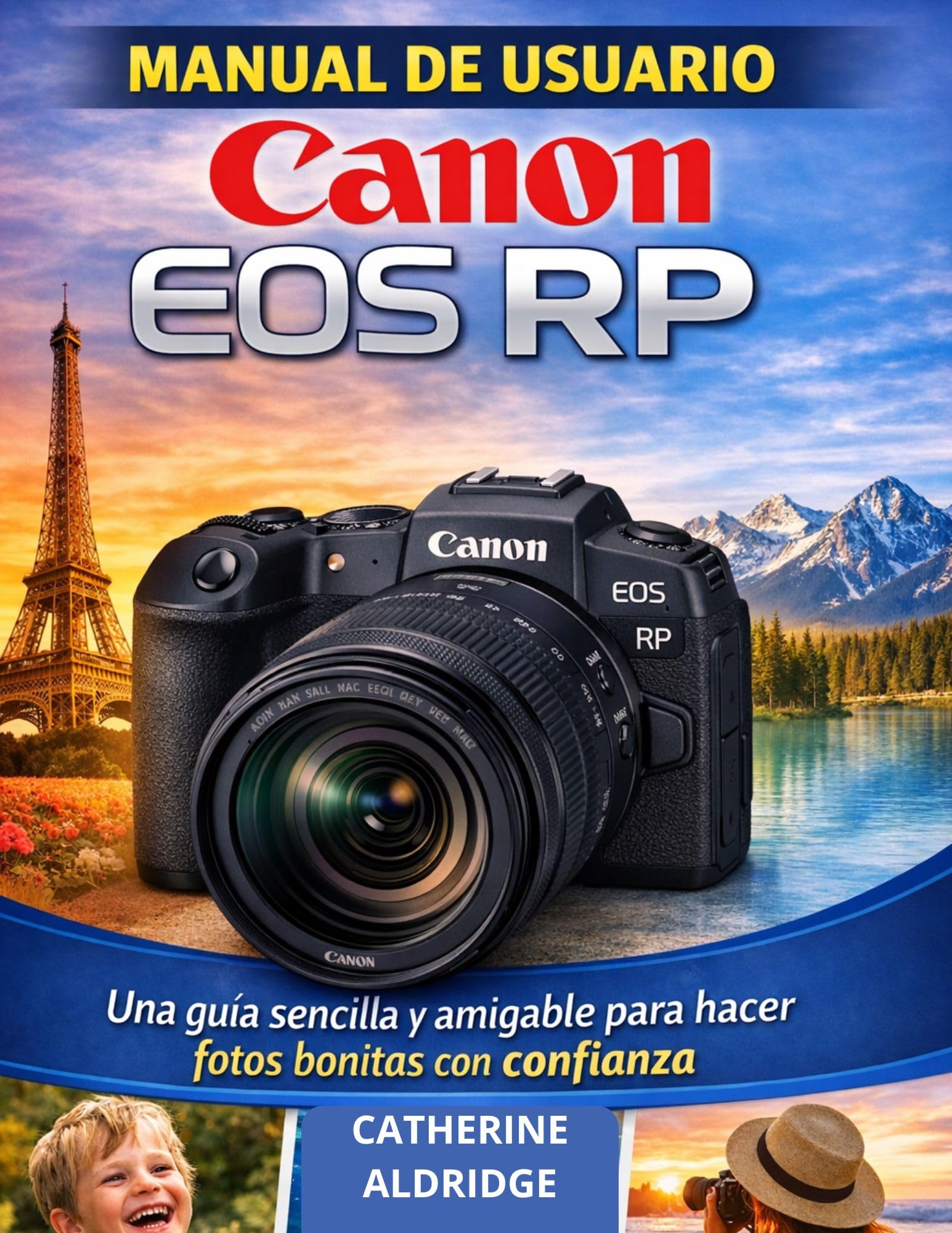 Guide d'utilisation Canon EOS RP livre en espagnol pour photographe passionné