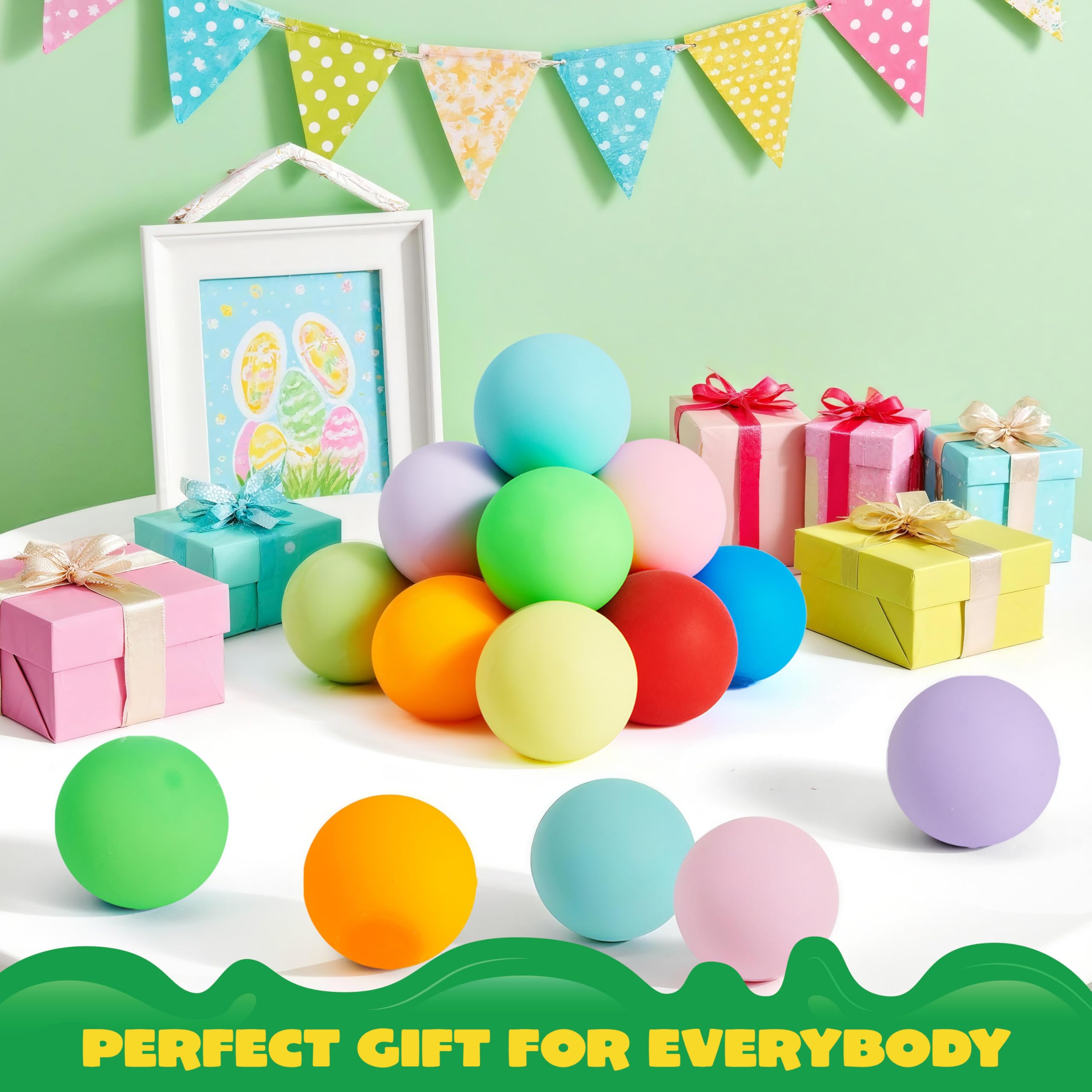 JOYIN 9 sztuk Slow Rising Colorful Sensory Toys Stress Ball