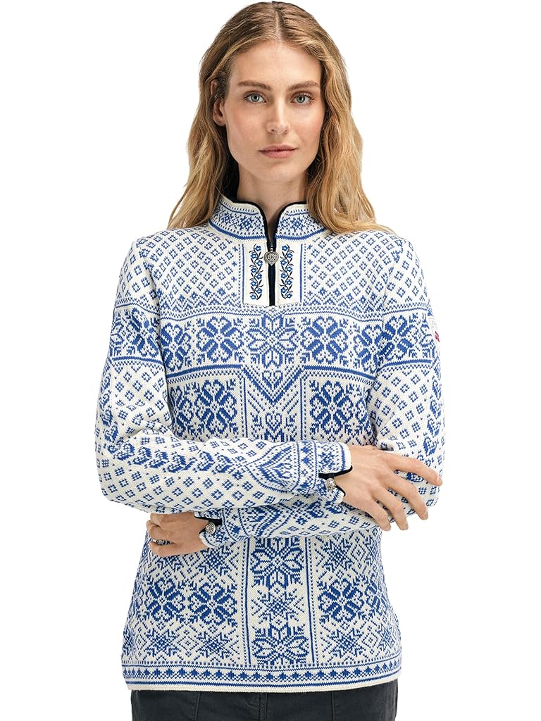 Blue Dale of Norway Peace Sweater