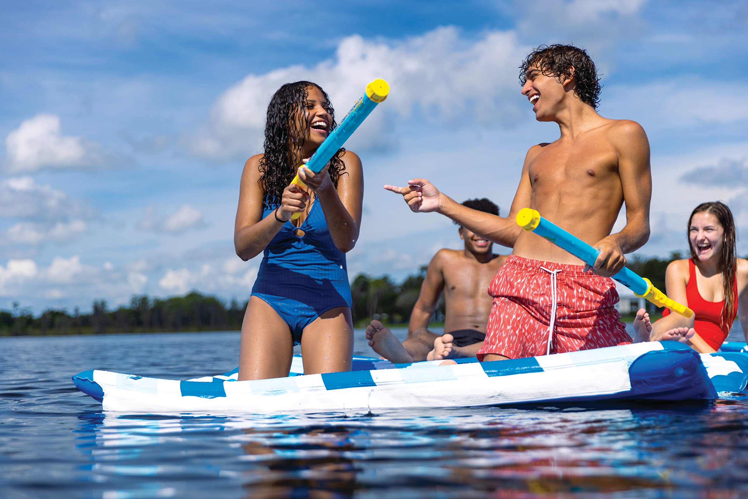 WOW Sports - Splash Cannon - Water Gun for Kids & Adults - Best Squirt Gun Pool Toy for Summer