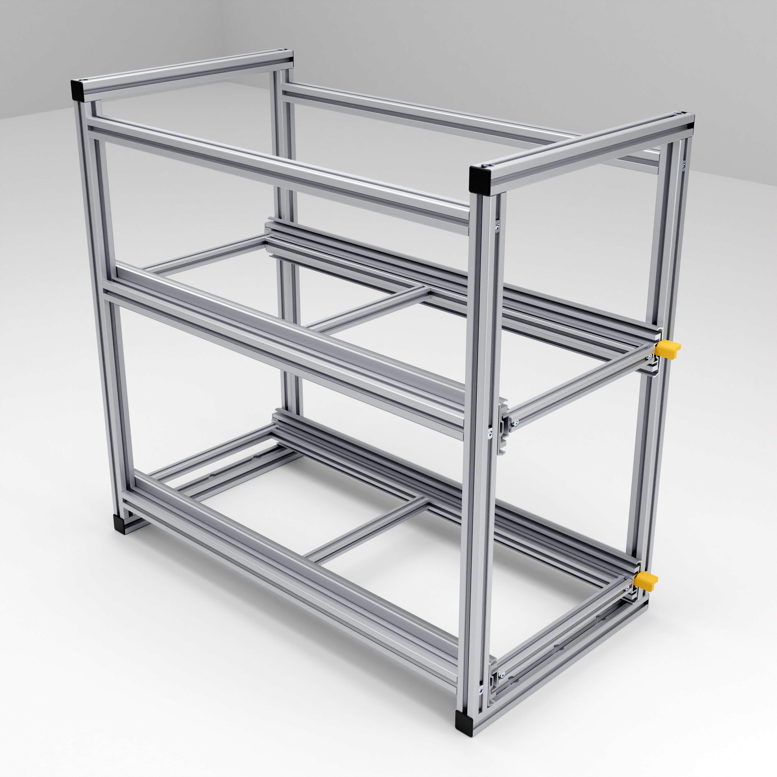 Auszug für die Heckgarage im Camper, Ordnungssystem für Euroboxen, Länge 80cm schmale Variante (Breite: 30cm)