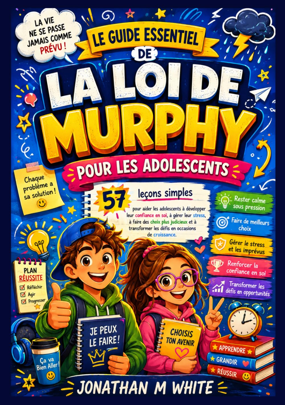 LE GUIDE ESSENTIEL DE LA LOI DE MURPHY POUR LES ADOLESCENTS: 57 leçons simples pour aider les adolescents à développer leur confiance en soi, à gérer ... les défis en occasions de croissance.
